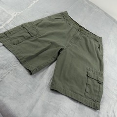 Boy Scouts Of America Uniform Shorts Boys 20 Green Canvas Cargo Pockets BSA