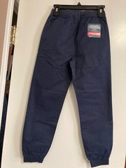IZOD Navy Boys Approved Schoolwear Stretch Jogger Pants Drawstrings Size 7 NWT