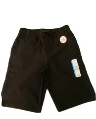 Wonder Nation Boys Kid Tough Core Shorts Black Comfort Waist S,XL,2X #GRDTFRBB
