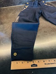 Child’s GILMAR Uniform Dark Blue Side Button Pampeiro Pants
