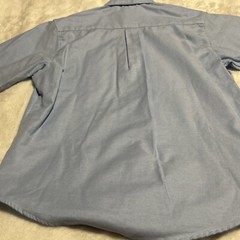French Toast Size 14 Short Sleeve Button Down Uniform Shirt Light Blue (#11)