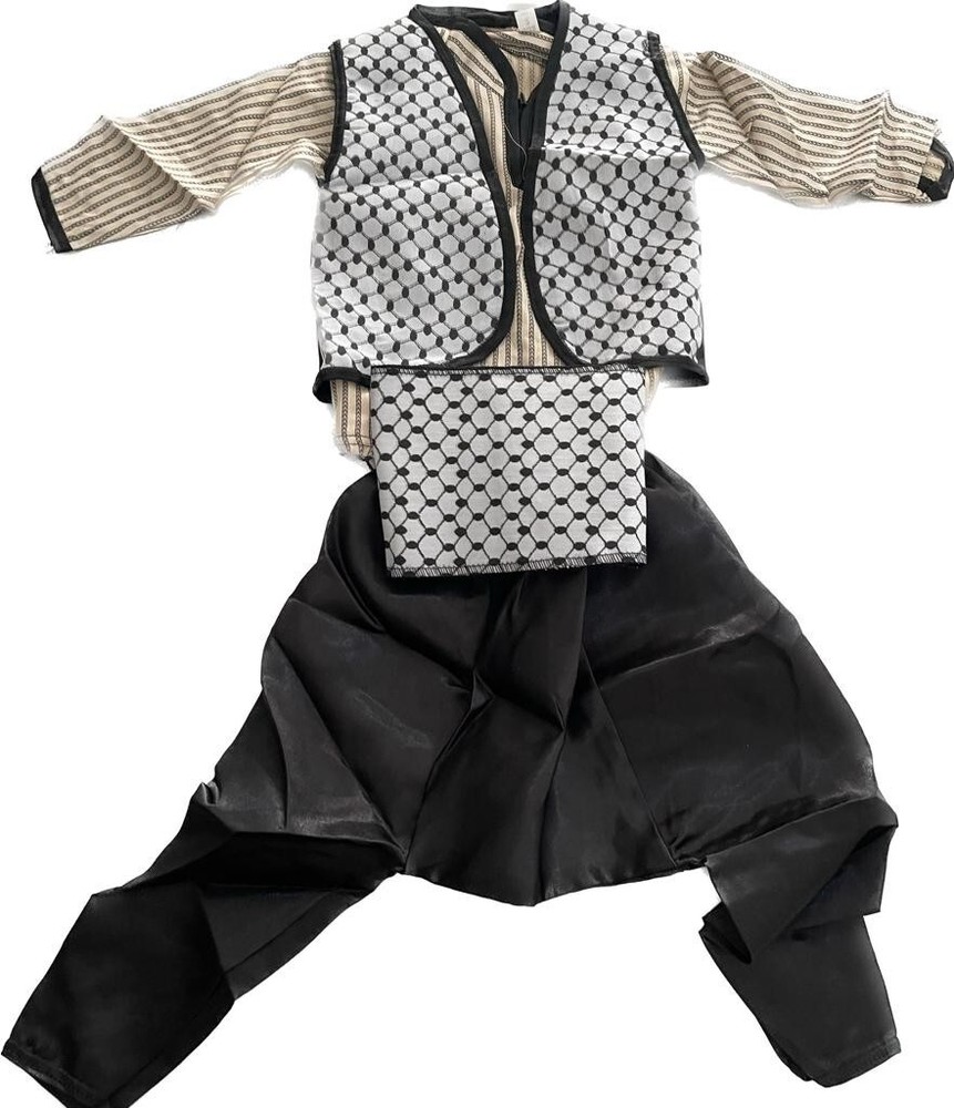 Handmade Syrian Middle East Clothes Heritage For Children Kids 5 Pcs Size 1-6