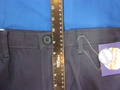 NEW DESIGNER APPROVED SCHOOL UNIFORM STRETCH DARK BLUE PANTS YOUTH SIZE 13/14
