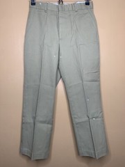 Boy’s Waist 28 School Uniform Pants Chino Straight Leg Beige Flat Front Mid Rise