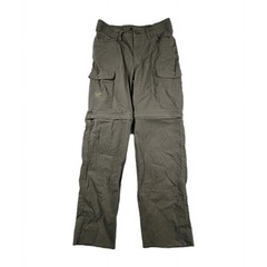 Boy Scouts of America Convertible Zip Off Pants Youth 10 Olive Cargo Hiking BSA