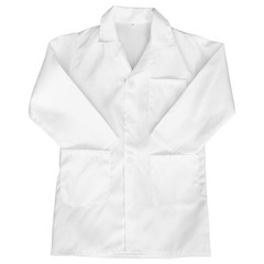 Unisex Kids Lab Coat Durable Doctor Costume for Boys Girls Role Play Dress Up