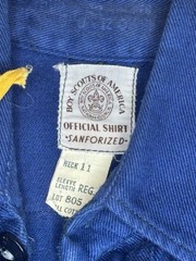 VTG Cub Scouts Blue Gold BSA Uniform Shirt Hat Belt Scarf Youth 1960s Atomic Era