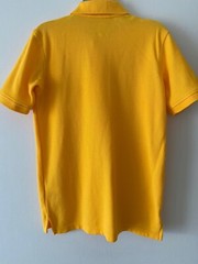 Polo French Toast Big Boys Short Sleeve Pique Polo, Gold, size L (10-12 )