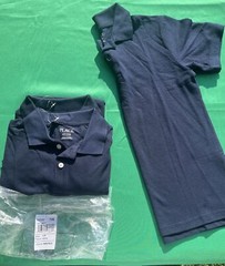 Children’s Place Polo Shirt Boys Size 10/12 Navy School Uniform Short Sleeve