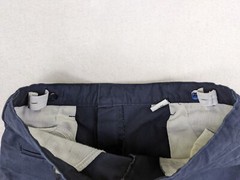 BOY’S BLUE CHINO SCHOOL UNIFORM SHORTS – SIZE 14 ADJUSTABLE WAIST