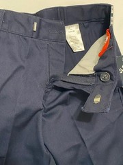 French Toast Boys School Uniform Pants 2 Pair Size 6 Navy Slim 20 1/2″ Waist
