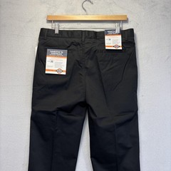 NWT Smith’s Boys Uniform Pants Youth Size 20 Black Flat Front Adjustable Waist
