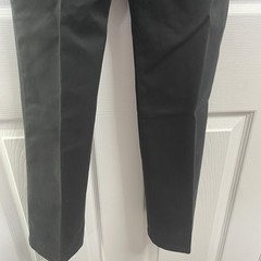 Chaps NWT Boys’ School Approved Black Pleated Front Pants Size 10 Slim