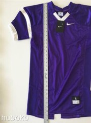 NIKE Boy’s Size L Large Football Practice Jersey Purple NWT