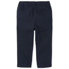 The Children’s Place Boys Chino Pants Navy Straight Fit Uniform 12-18 Months