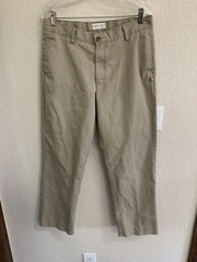 Dennis Uniform Khaki Pants 0770000 Size 18H