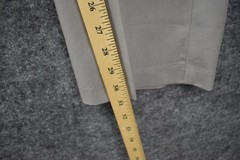Dickies School Wear Boys 18 RG Gray Pants 26×30 Flat Front Straight Leg Uniform