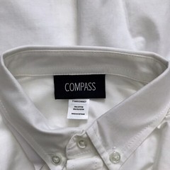 Compass NWOT Button Down School Uniform Unisex Kids 6