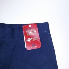 Faded Glory Uniform Shorts Navy Blue Scotchgaurd