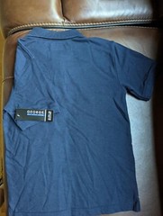 Brand New George Navy Blue School Uniform Polo Shirt L-G(10-12)