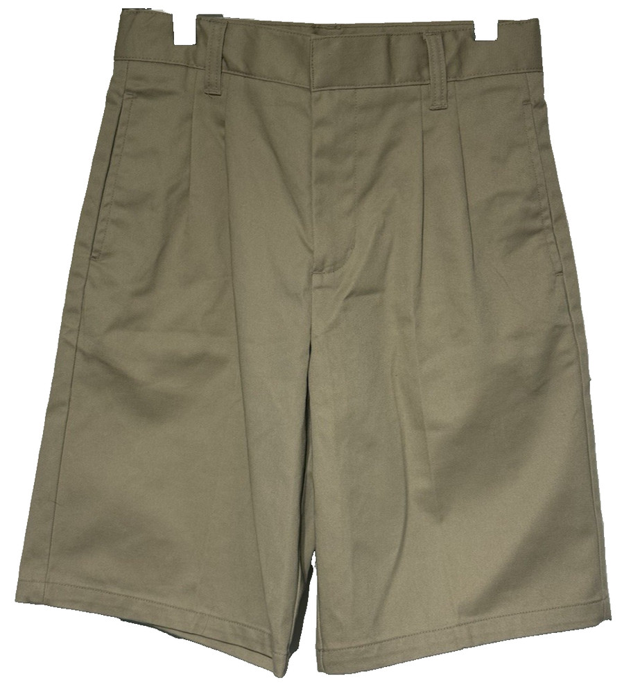 Boy’s FRENCH TOAST Khaki Pleated Uniform Shorts 10 (SH9202) Adjustable Waist