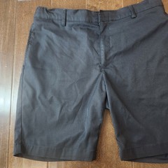 Dennis Uniform Boys Husky 16 Black School Uniform Shorts Flat Front