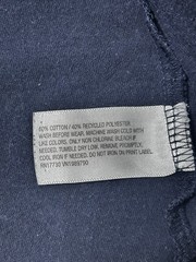 Cat & Jack Boys School Uniform Cotton Blend Navy Blue Polo Shirt Size S (6/7)