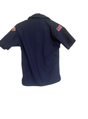 Boy Scouts of America Kids Navy Blue Official Uniform Shirt Size Medium