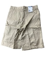 French Toast boys shorts 20 Husky B Flat SH9200 G Khaki beige School