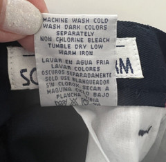 School Uniform Pants Boys 10 Navy Blue Adjustable Waist NEW Authentic Galaxy