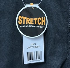 Authentic School Uniform Boy’s Black Stretch Lasting Fit & Comfort Pants Size 4