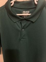 Izod Boys’ Green Polyester School Uniform Shirt XL 18/20- Fits Like 12 or 14