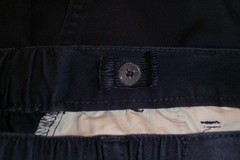 Lot of 3 French Toast Boys Uniform Pull-On Twill Shorts, Navy, Size 14
