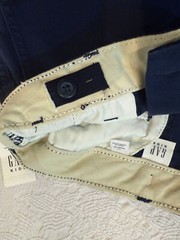 NWT Gap Boys Kids Uniform Khaki Shorts with Shield Size 12 Regular