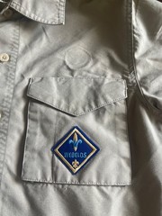 Scouts BSA Uniform Shirt Short Sleeve – Youth Size Medium Used
