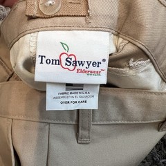 Tom Sawyer Tan Khaki Boys School Uniform Pants Size 11 Regular Youth New Slacks