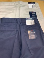 New Boy’s Chaps Approved Schoolwear Pants Pleated Front*