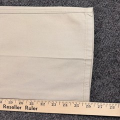 Chaps Pleated Front Pants Boys 12 Regular Cement Tan Schoolwear Adjustable Waist