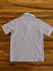 Onekid BOYS Shirt Sz 7 Light Purple Short Sleeve 100% cotton