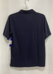2 George Boys School Uniform Navy Blue Short Sleeve Polo Shirts -Size XXL (18)
