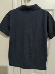 Dickies Boys Navy Blue Short Sleeve School Uniform Shirt Top Size M 5/6