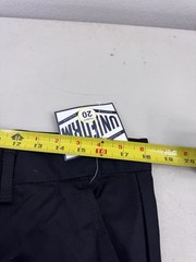 Hackies School Uniform Pant Size 20 Husky Black NWT