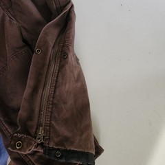 Berne Workwear 4T Brown Canvas Insulated Kids Overalls