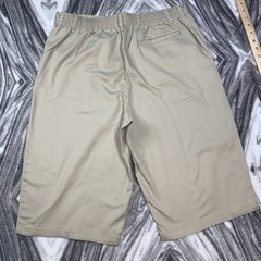 French Toast Boys Khaki Pull On Uniform Shorts Size 20 Husky Elastic Waist