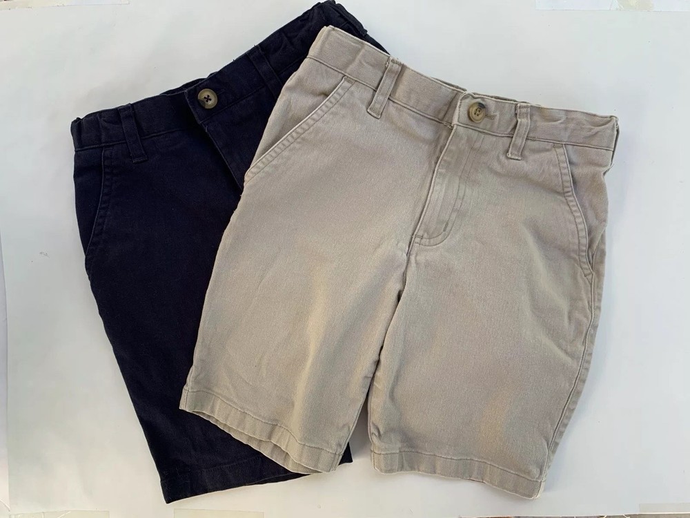 Uniform Shorts French Toast Size 7 Lot Of 2 Navy And Khaki