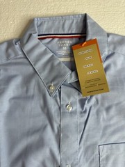 French Toast Boys School Uniform Short Sleeve Oxford Shirt, Sizes 18