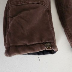 Berne Workwear 4T Brown Canvas Insulated Kids Overalls