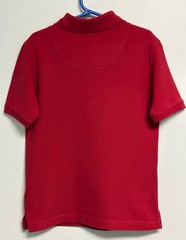 Boys Nautica School Uniform Shirt Sleeve Red Polo Shirt Size Small 8