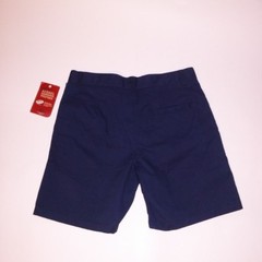 Faded Glory Uniform Shorts Navy Blue Scotchgaurd