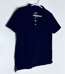 Primary Girls Boys 4-5 Navy Blue School Uniform Short sleeve polo shirt top